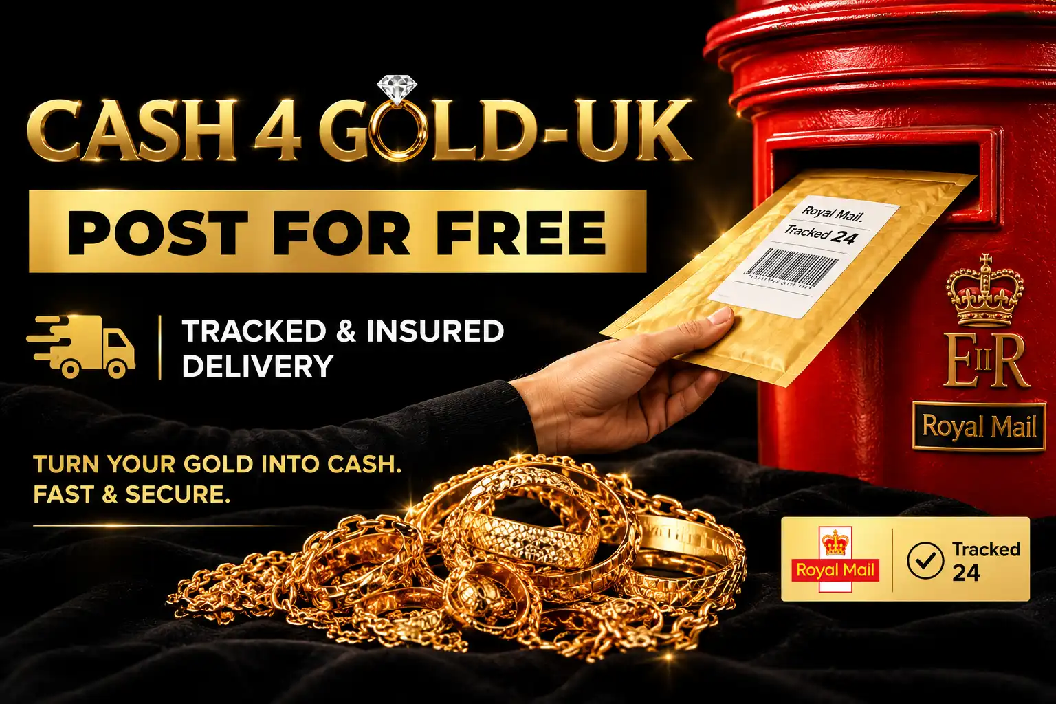 Post for FREE – it´s trackable & insured